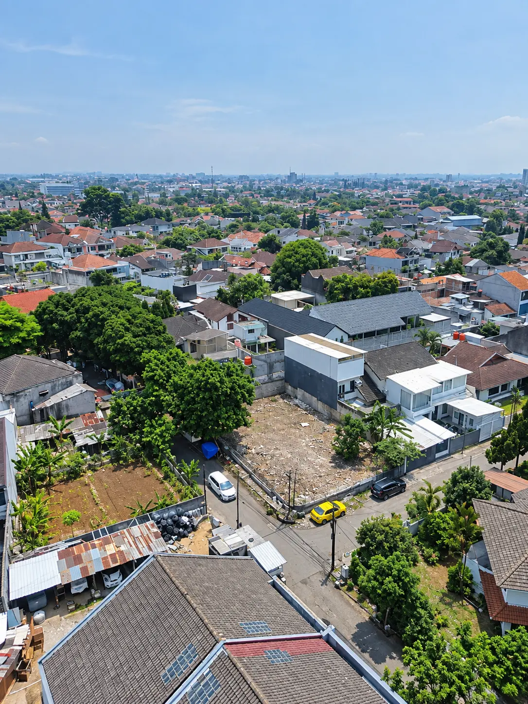 Foto udara tanah 528 m² di Jl. Terusan Sutami Bandung